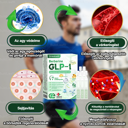 🌹 Klinikai kutatásokkal igazolt | A BuildLeaf® Berberine GLP-1 Pro Súlycsökkentő Szájon át szedhető oldat segíthet a makacs súlytöbblet, anyagcsere- és energiaproblémák kezelésében, támogatva a jobb közérzetet és vitalitást