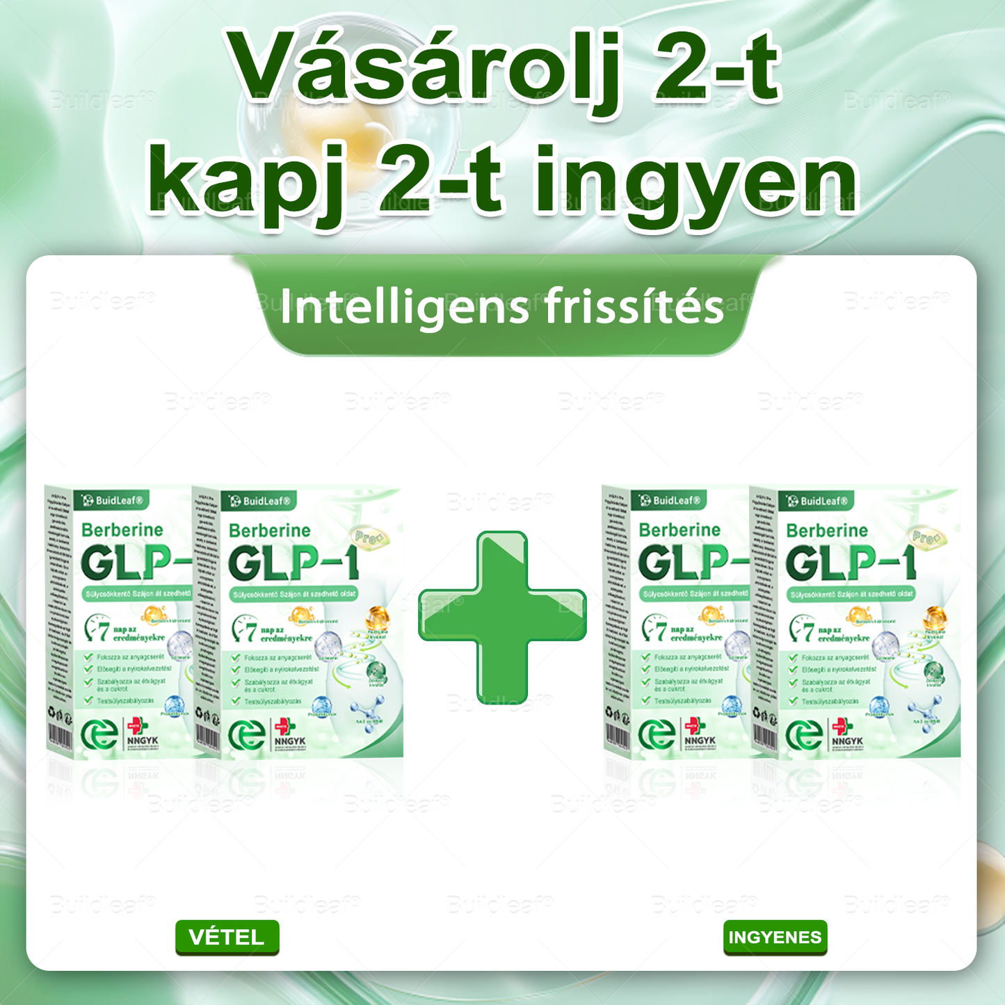 🌹 Klinikai kutatásokkal igazolt | A BuildLeaf® Berberine GLP-1 Pro Súlycsökkentő Szájon át szedhető oldat segíthet a makacs súlytöbblet, anyagcsere- és energiaproblémák kezelésében, támogatva a jobb közérzetet és vitalitást