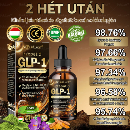💖A Mayo Clinic által ajánlott | Hivatalos üzlet | BuildLeaf® GLP-1 Moringa Fogyókúrás és Egészségfokozó cseppek 🔥 (Élelmiszer-minőségű zsírégető – Az Obesity Society fejlesztése)