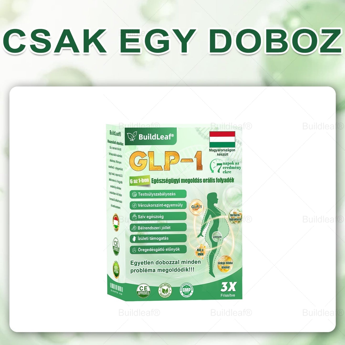 𝑴𝒂𝒈𝒚𝒂𝒓𝒐𝒓𝒔𝒛á𝒈𝒓ó𝒍 𝒔𝒛á𝒍𝒍í𝒕𝒗𝒂 | 𝑩𝒖𝒊𝒍𝒅𝑳𝒆𝒂𝒇® 𝑮𝑳𝑷-1 6 𝒂𝒛 1-𝒃𝒆𝒏 – 𝑺𝒛á𝒋ü𝒓𝒆𝒈𝒊 𝒆𝒈é𝒔𝒛𝒔é𝒈𝒎𝒆𝒈𝒐𝒍𝒅á𝒔 ✅ 𝑨𝒍𝒌𝒂𝒍𝒎𝒂𝒔 𝒆𝒍𝒉í𝒛á𝒔, 𝒔𝒛í𝒗- é𝒔 é𝒓𝒓𝒆𝒏𝒅𝒔𝒛𝒆𝒓𝒊 𝒆𝒈é𝒔𝒛𝒔é𝒈, 𝒄𝒖𝒌𝒐𝒓𝒃𝒆𝒕𝒆𝒈𝒔é𝒈, 𝒂𝒍𝒗á𝒔𝒊 𝒂𝒑𝒏𝒐𝒆, 𝒃é𝒍𝒓𝒆𝒏𝒅𝒔𝒛𝒆𝒓𝒊 𝒆𝒈é𝒔𝒛𝒔é𝒈, í𝒛ü𝒍𝒆𝒕𝒊 𝒑𝒓𝒐𝒃𝒍é𝒎á𝒌 é𝒔 𝒆𝒈𝒚é𝒃 𝒆𝒔𝒆𝒕𝒆𝒌 𝒕á𝒎𝒐𝒈𝒂𝒕á𝒔á𝒓𝒂.